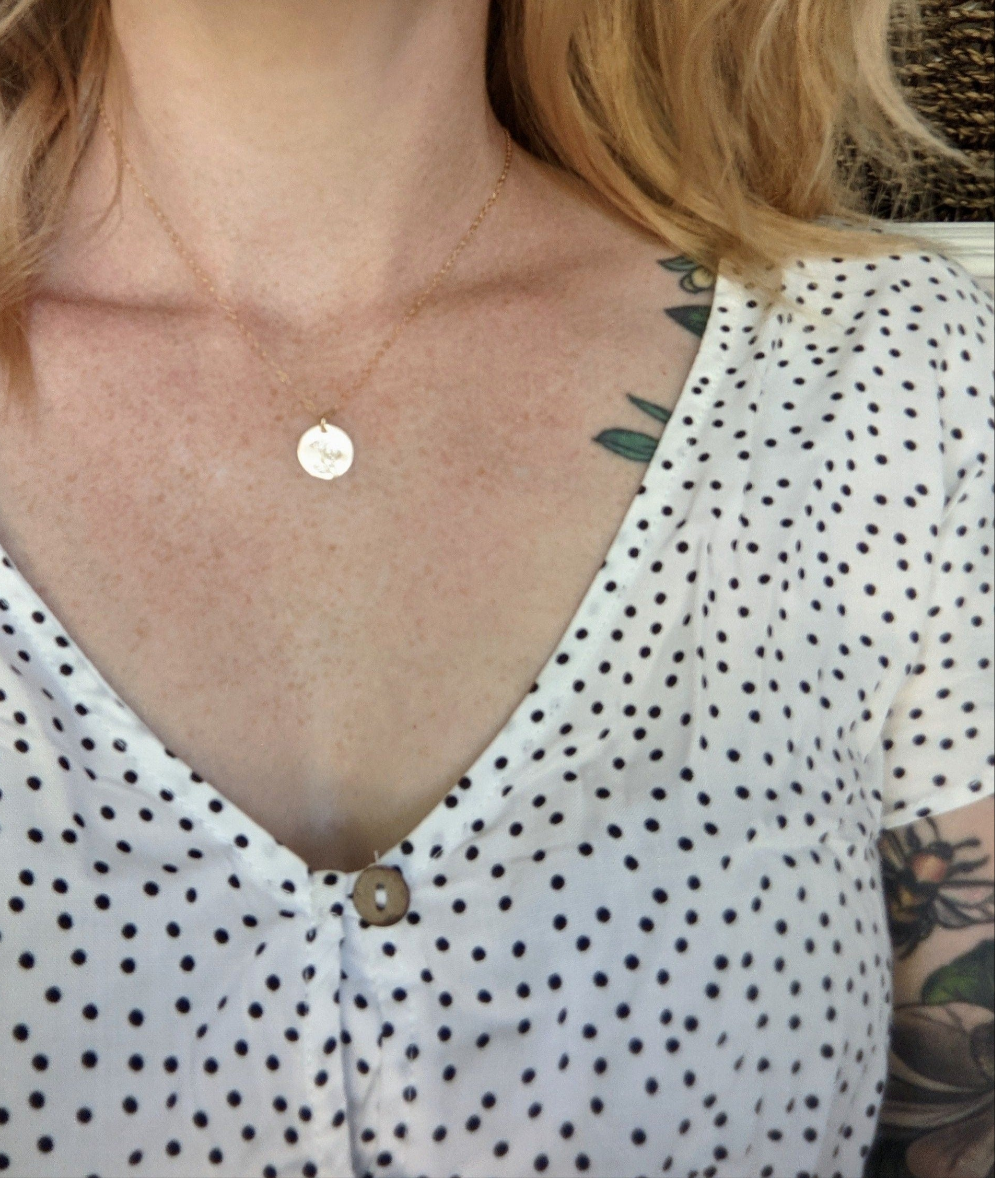 Bloom Where You are Planted Necklace | Motivational Gift Idea