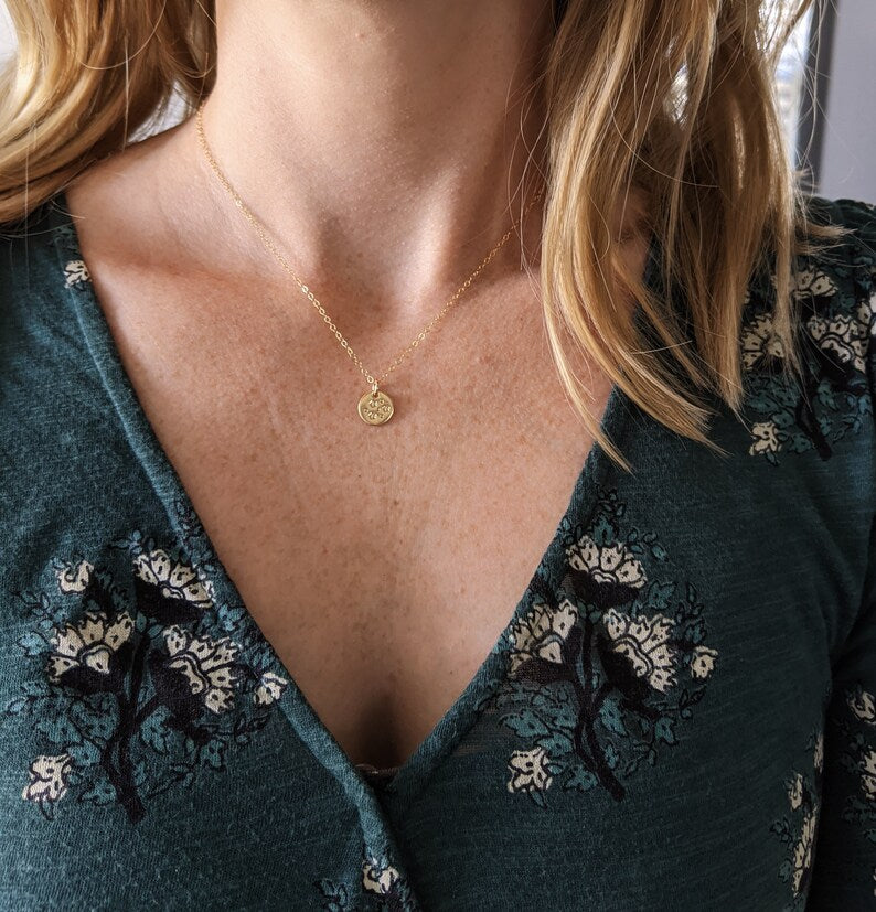 Long Distance Friendship Necklace, Miles Apart Always in my Heart