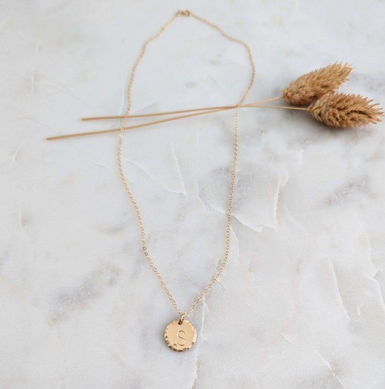 Initial Charm Necklace | Custom Initial Charm | Personalized Jewelry