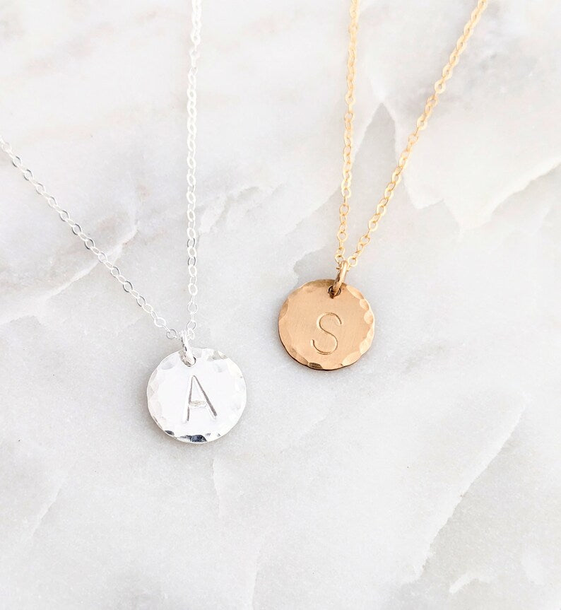 Initial Charm Necklace | Custom Initial Charm | Personalized Jewelry