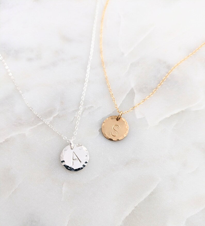Initial Charm Necklace | Custom Initial Charm | Personalized Jewelry