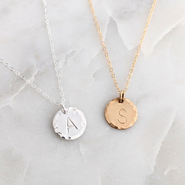 Initial Charm Necklace | Custom Initial Charm | Personalized Jewelry