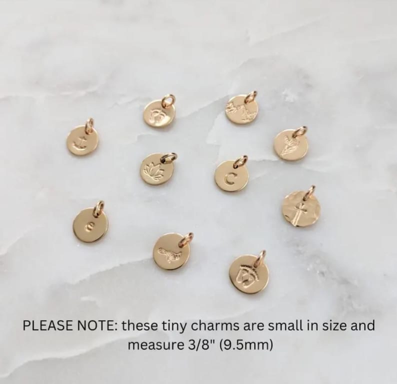 Tiny Adjustable Charm Bracelet | Leather Bracelet | Pick Your Charm
