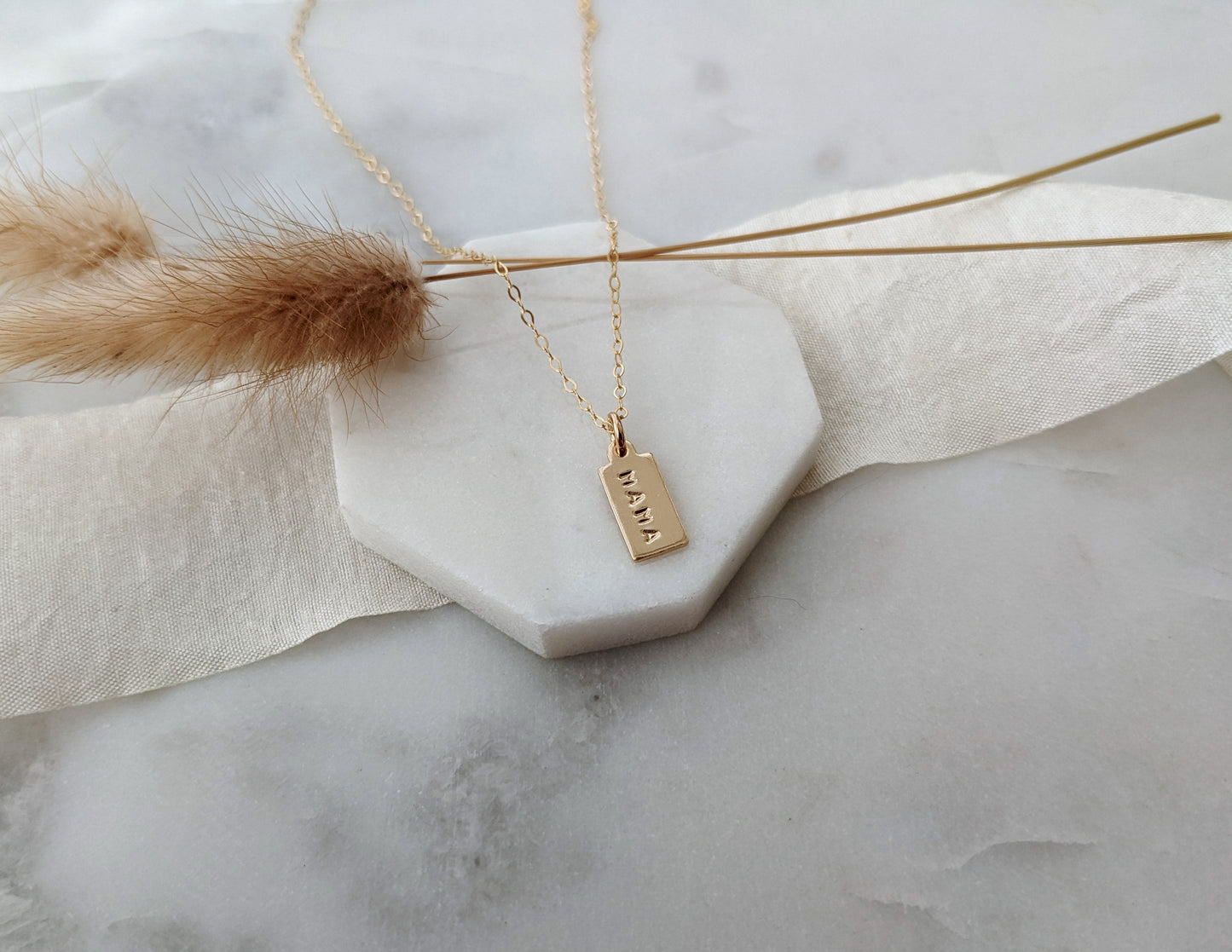 Tiny Gold Personalized Charms | Minimal Personalized Necklace