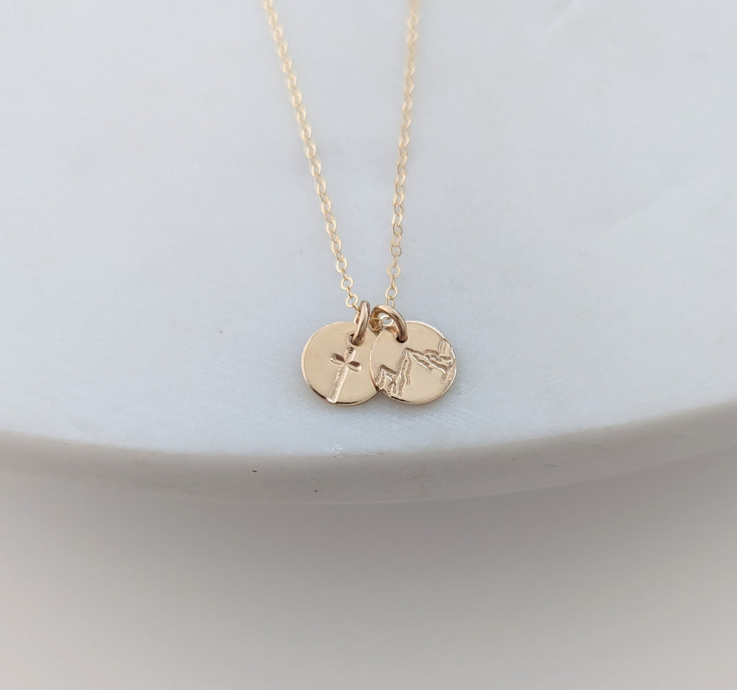 Faith Can Move Mountains Necklace