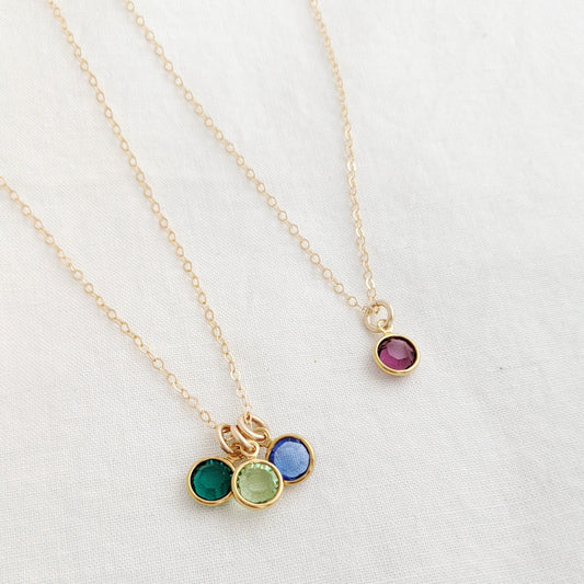 birthstone necklace