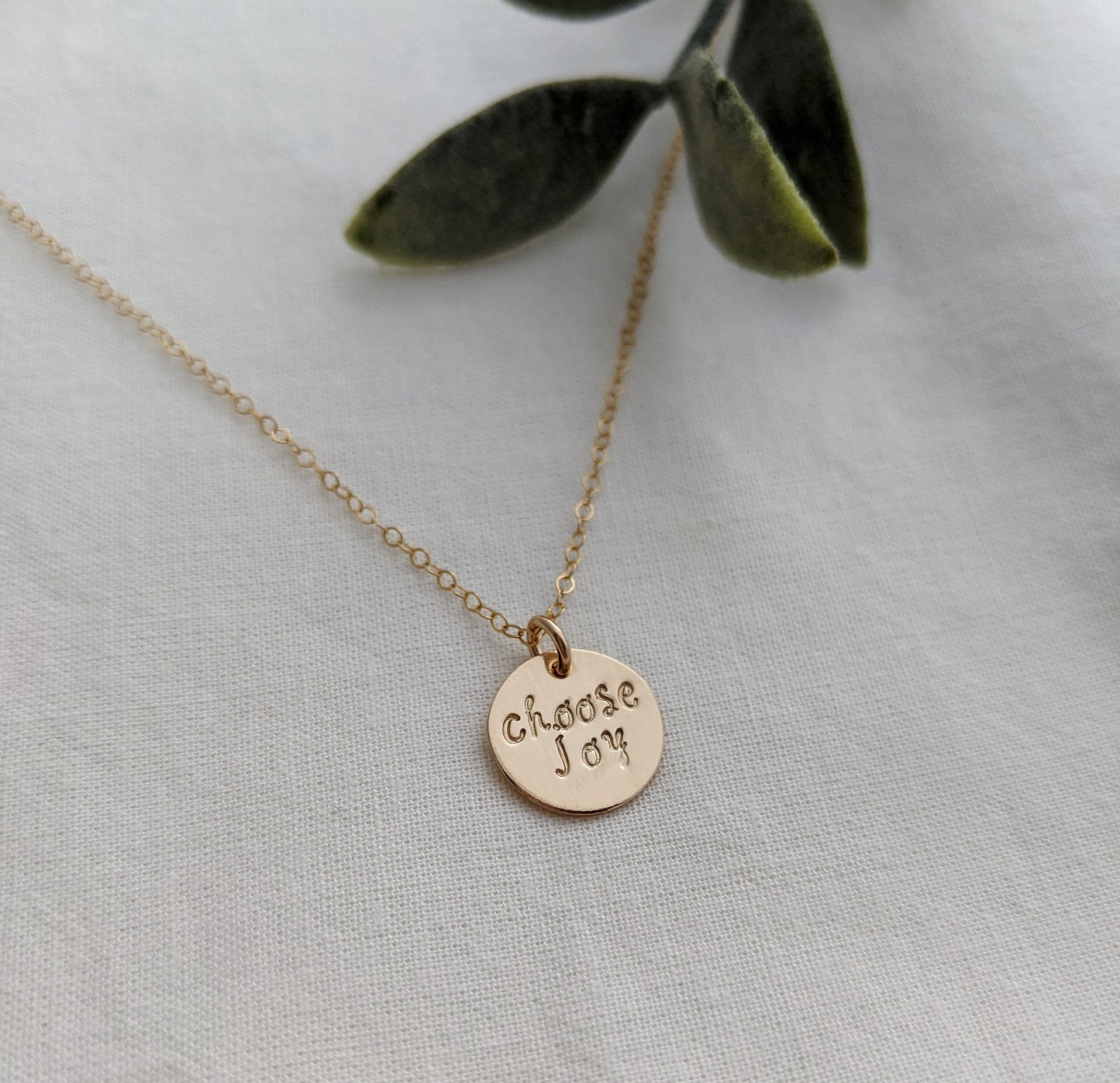 Choose Joy Necklace | Inspirational Necklace | Motivational Gift