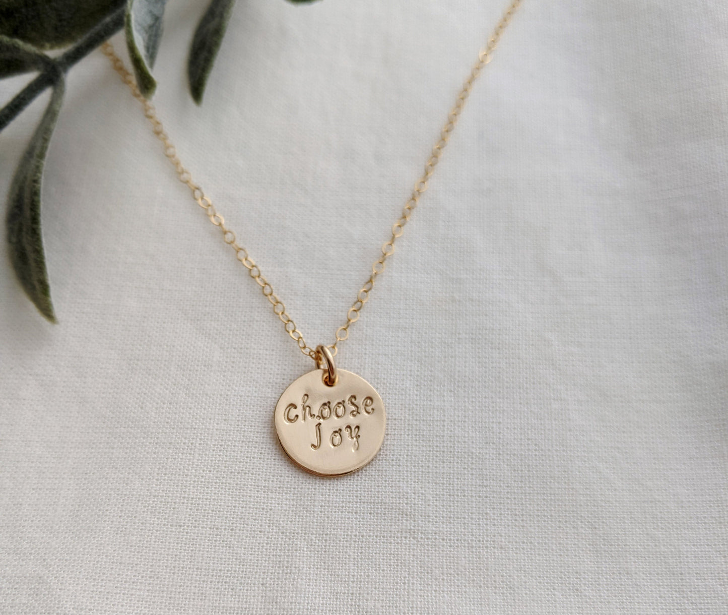Choose Joy Necklace | Inspirational Necklace | Motivational Gift