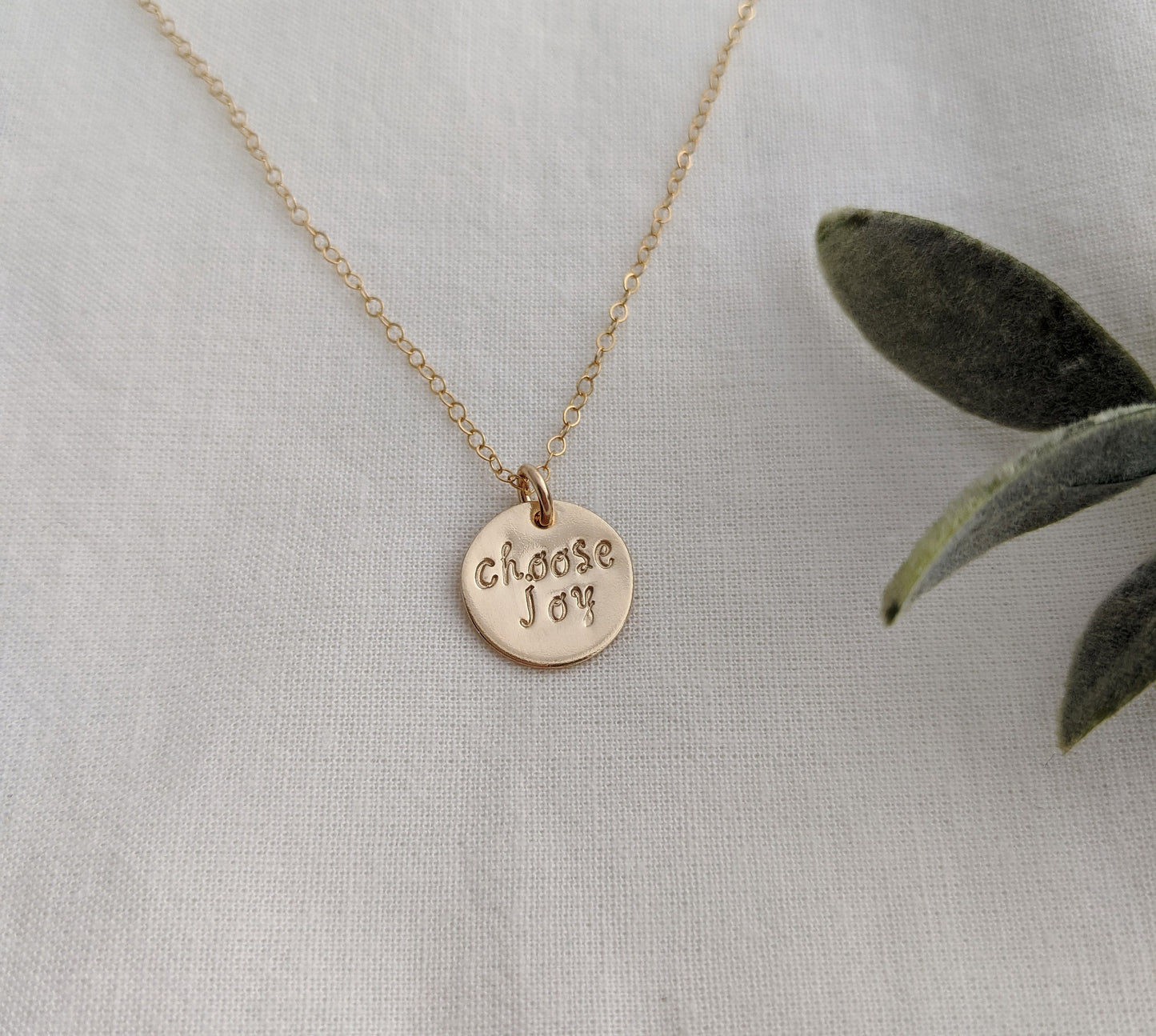 Choose Joy Necklace | Inspirational Necklace | Motivational Gift