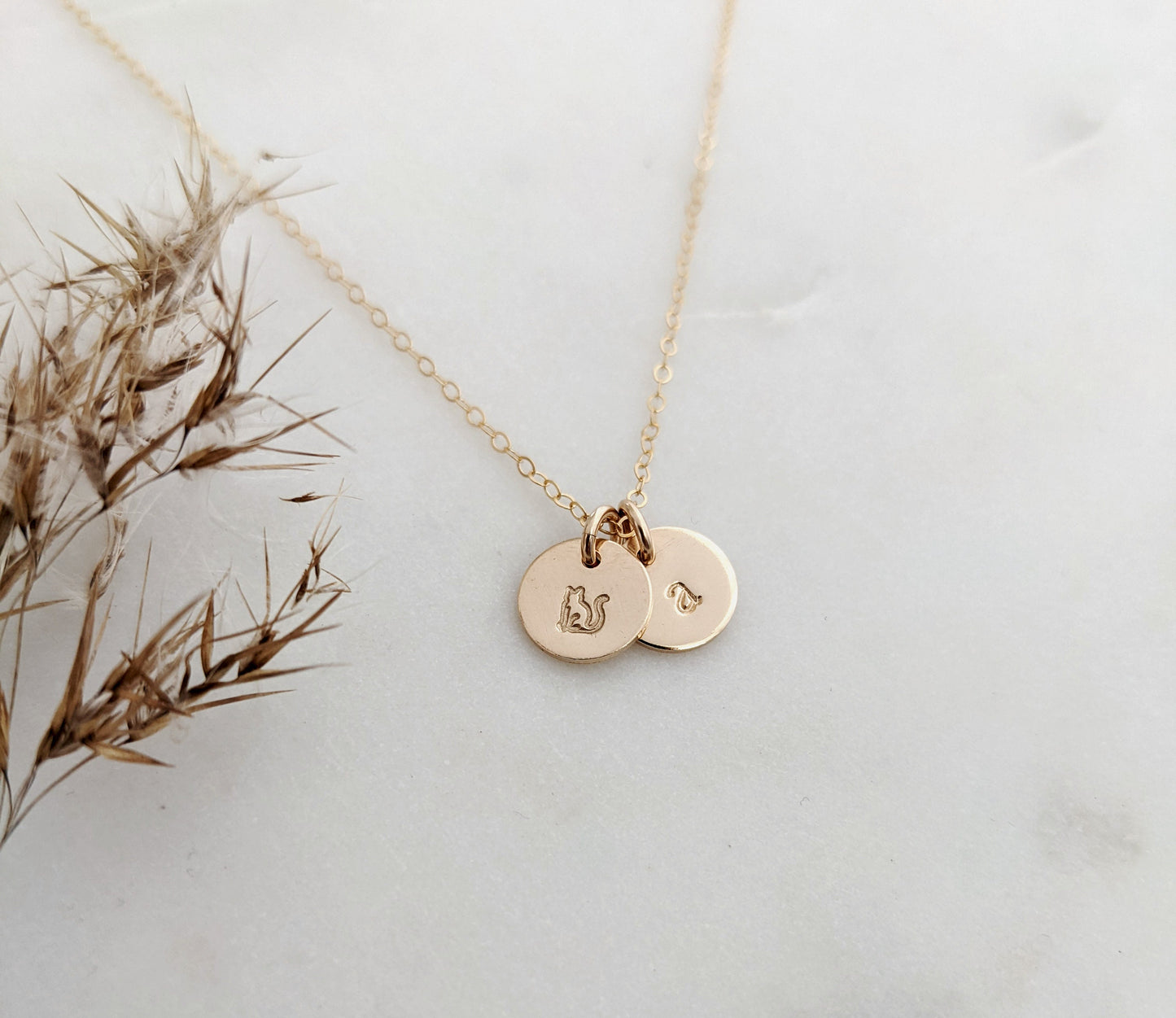 Personalized Cat Necklace | Pet Memorial Necklace | Pet Parent Necklace