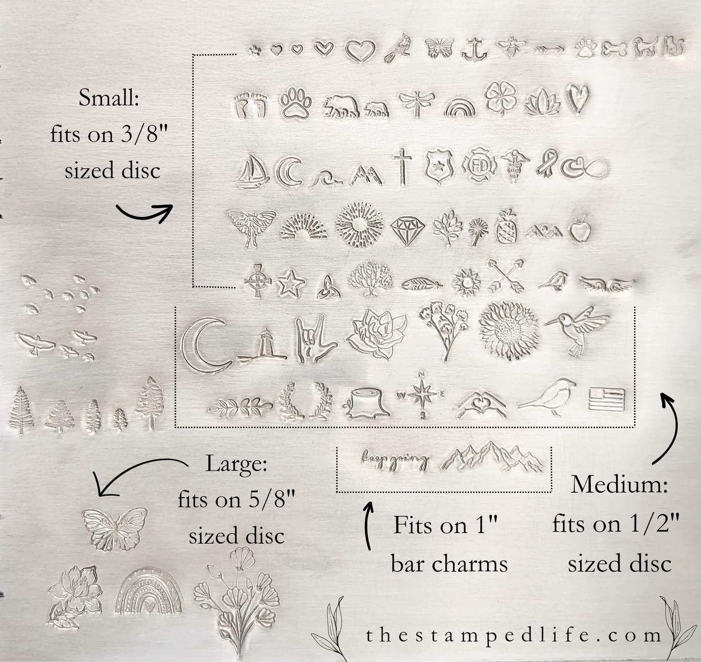 Add A Charm to Any Listing- Pick A Size
