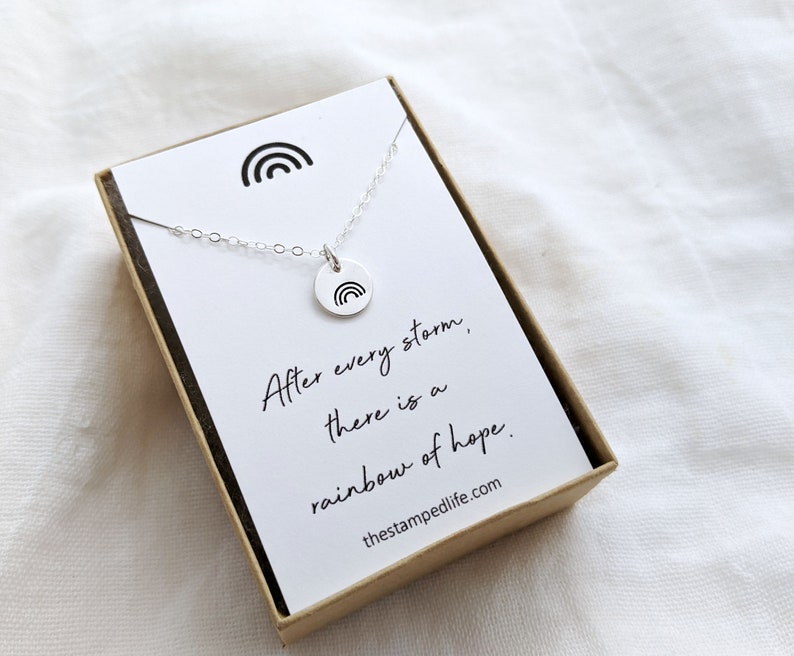 After every storm Necklace, Sterling Silver