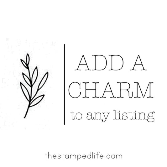 Add A Charm to Any Listing- Pick A Size