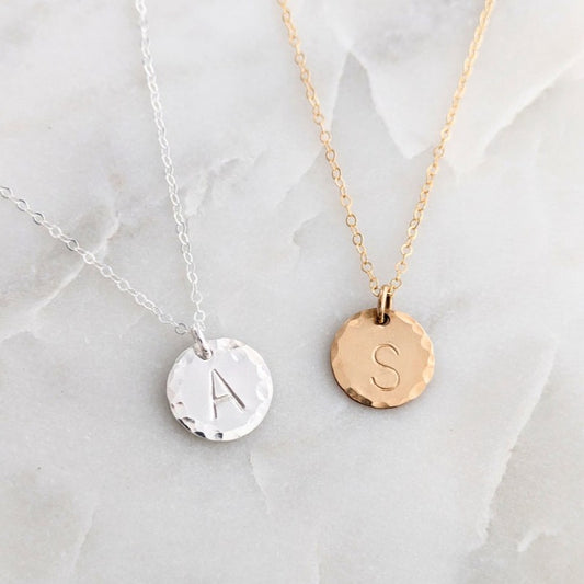 Initial Charm Necklace | Custom Initial Charm | Personalized Jewelry