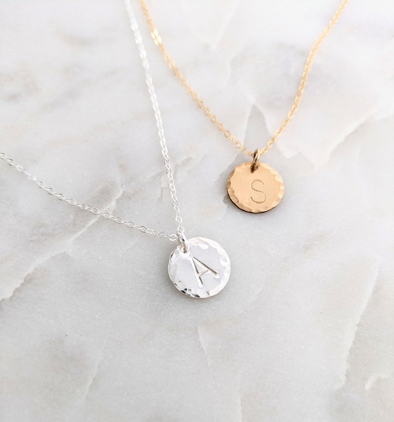 Initial Charm Necklace | Custom Initial Charm | Personalized Jewelry