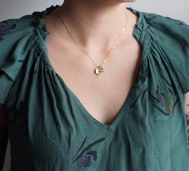 Infant Loss Necklace, Miscarriage Jewelry