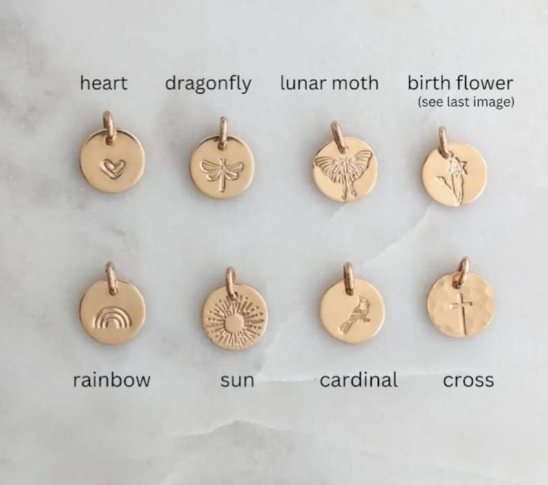 Custom Charm Bracelet, Select Your Charm, Sterling Silver or 14k Gold Fill