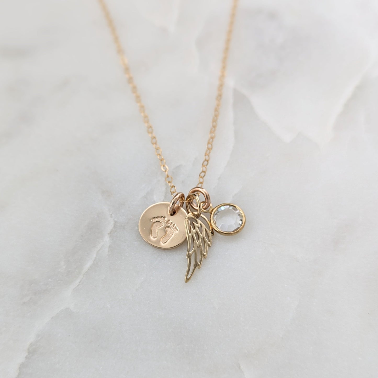 Infant Loss Necklace, Miscarriage Jewelry
