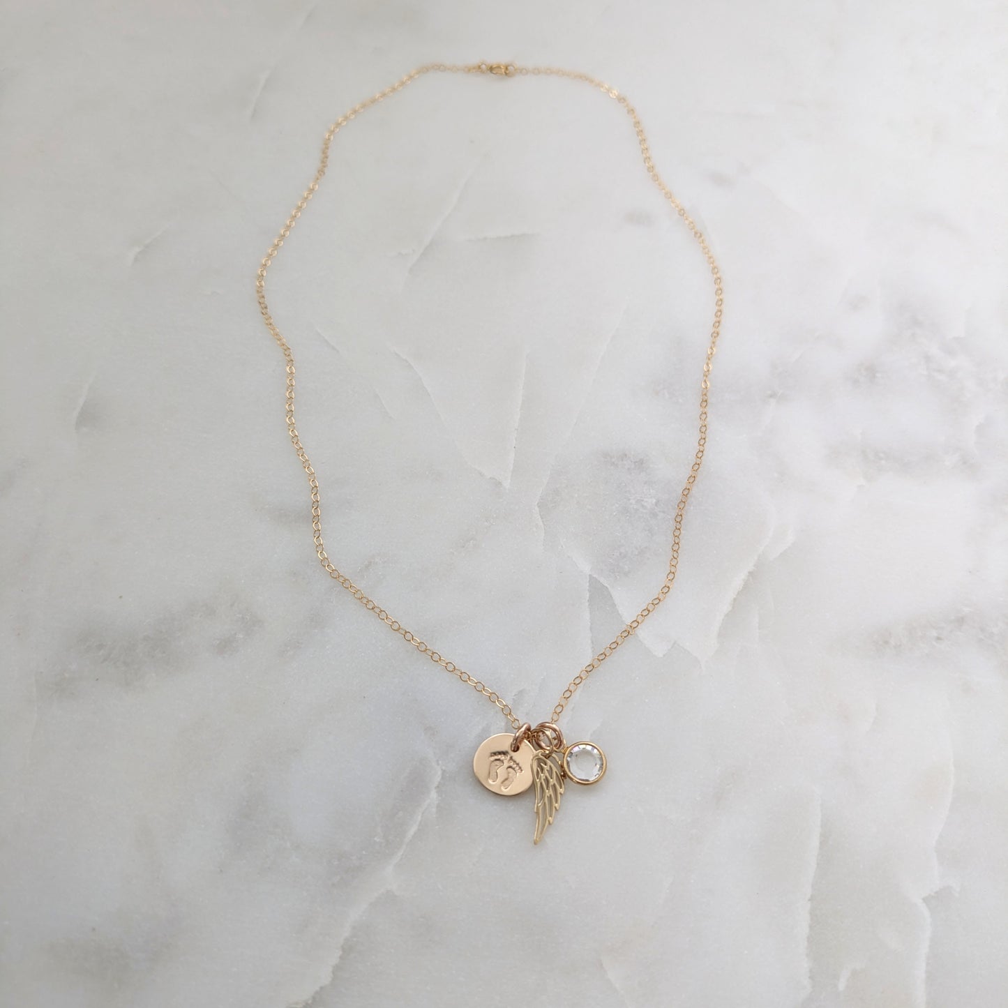 Infant Loss Necklace, Miscarriage Jewelry