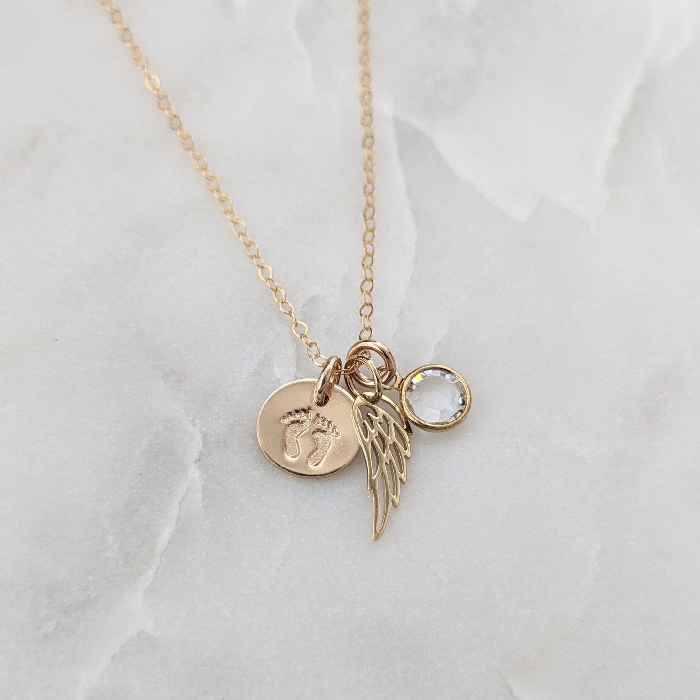 Infant Loss Necklace, Miscarriage Jewelry