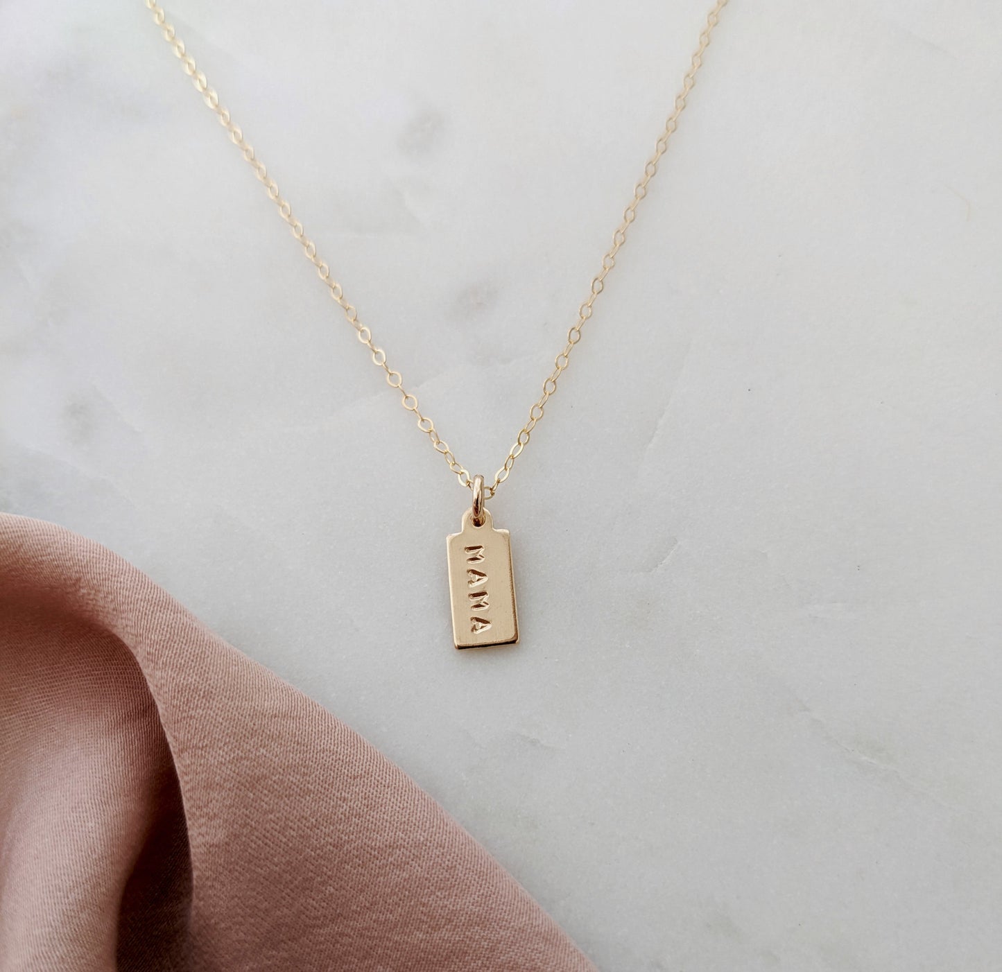 Tiny Gold Personalized Charms | Minimal Personalized Necklace