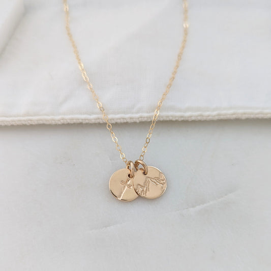 Faith Can Move Mountains Necklace