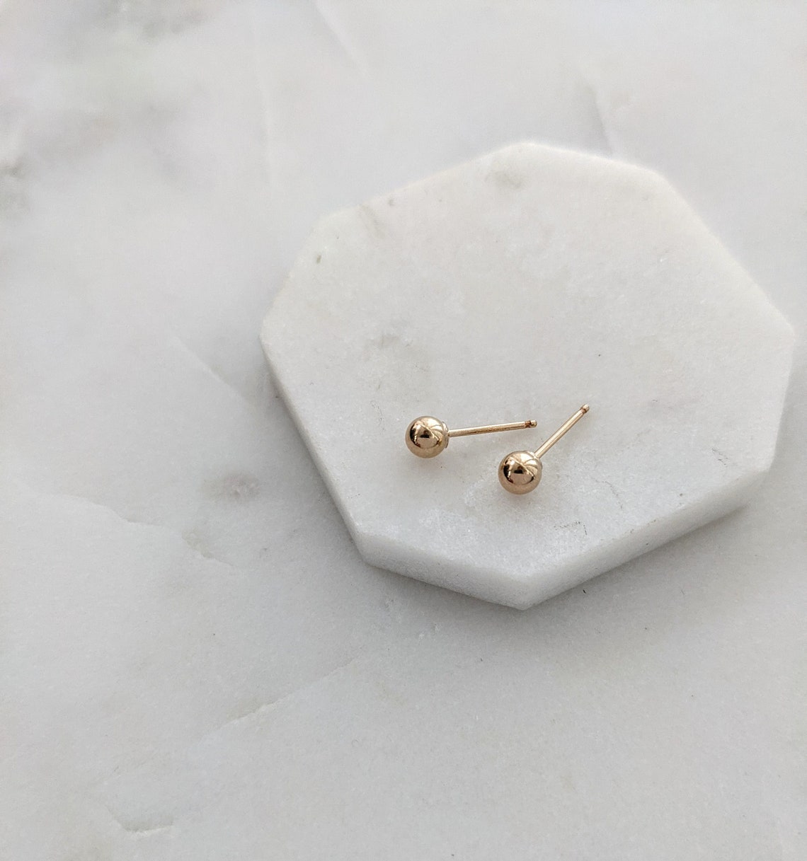 Gold Earring Set | 14k Gold Fill Stud Earrings