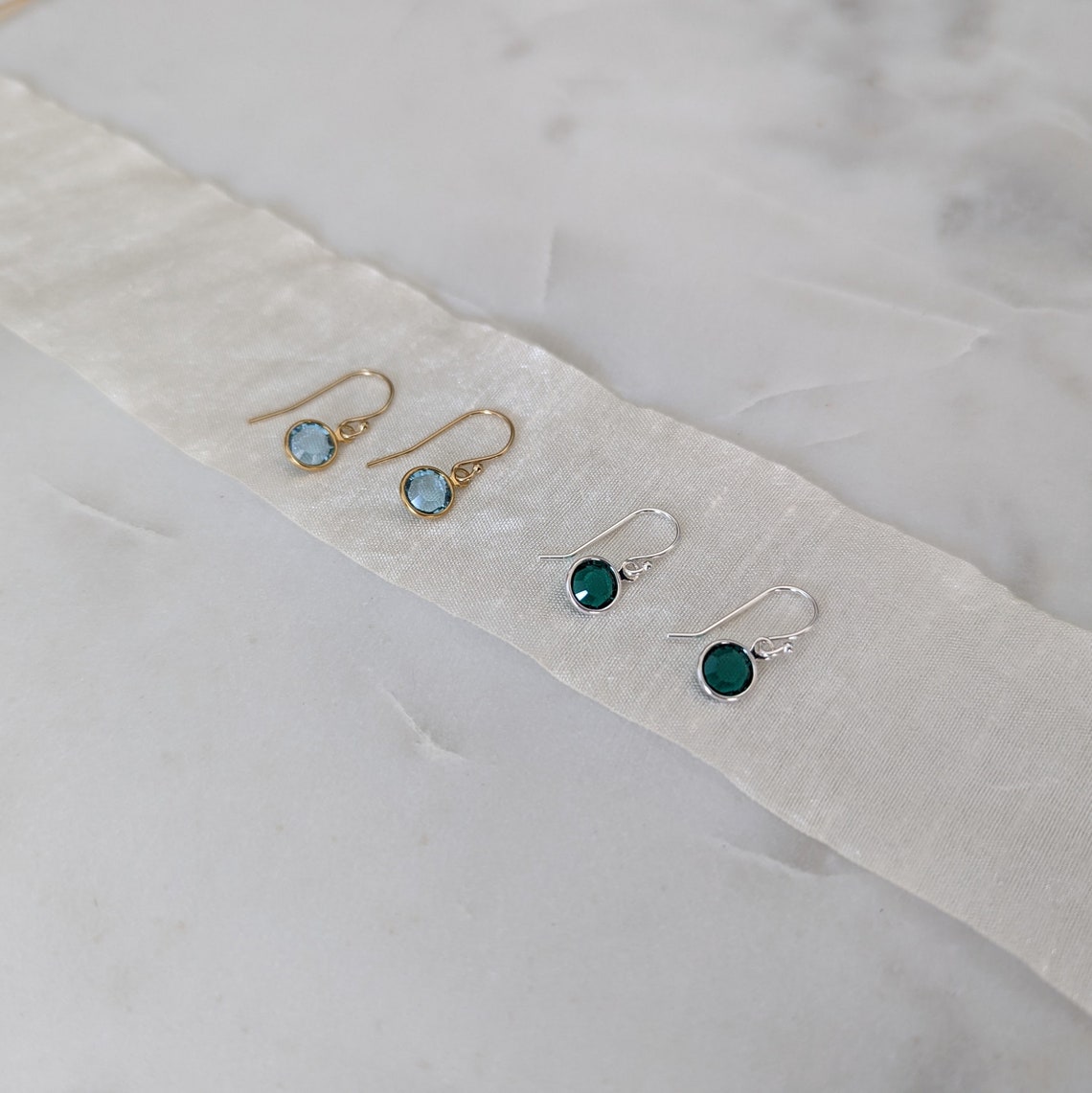 Crystal Birthstone Earrings | Pick Your Month