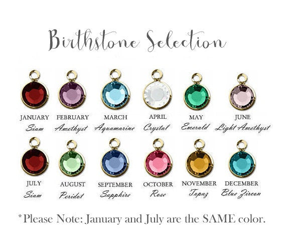 Crystal Birthstone Earrings | Pick Your Month