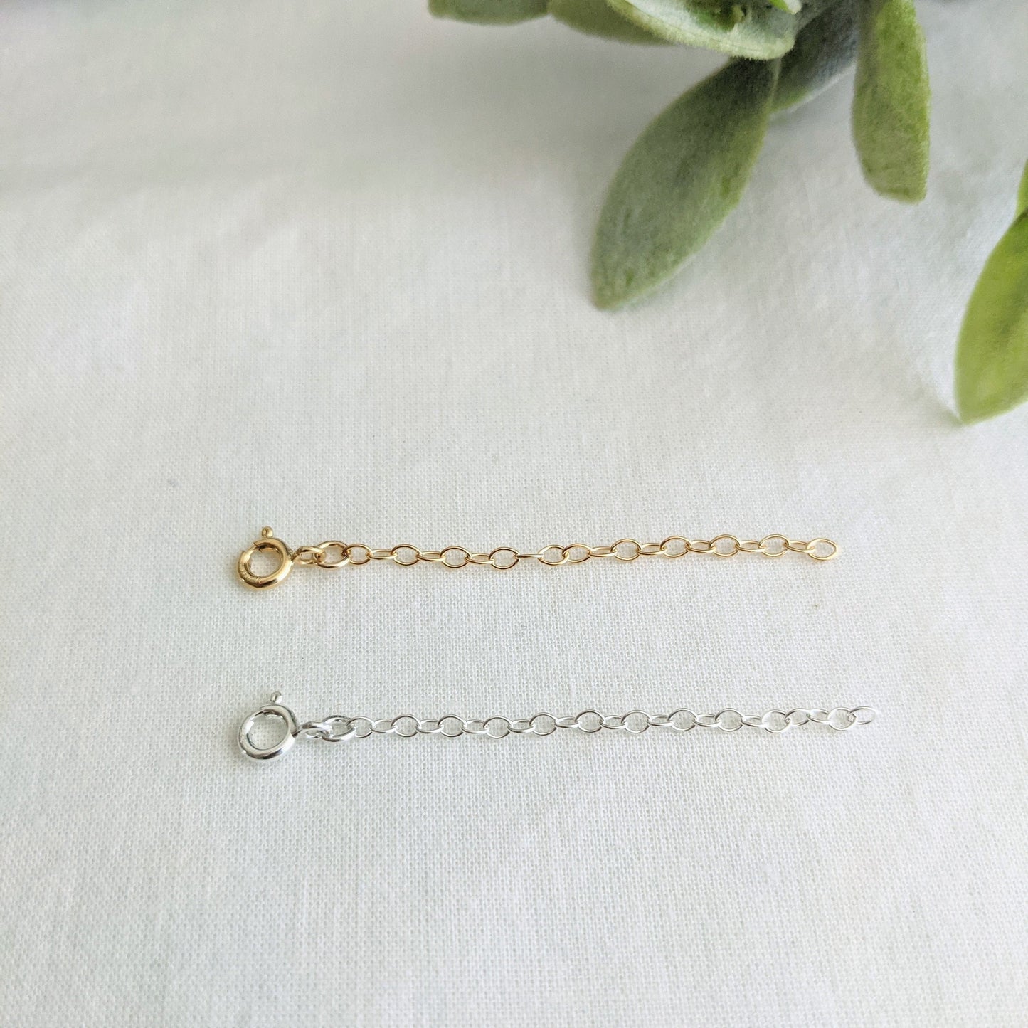 2" Chain Extender | Sterling Silver or 14k Gold Fill
