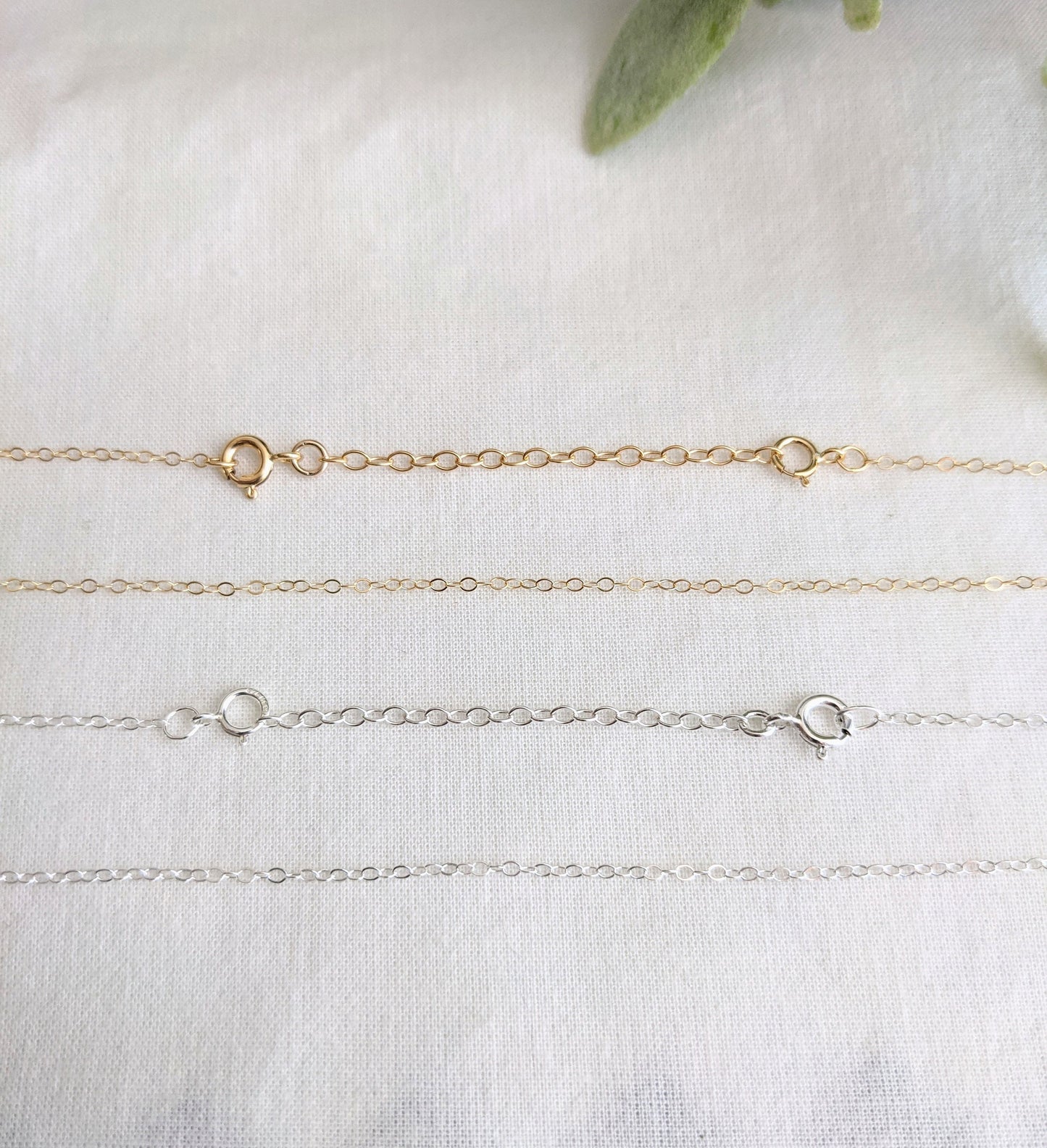 2" Chain Extender | Sterling Silver or 14k Gold Fill
