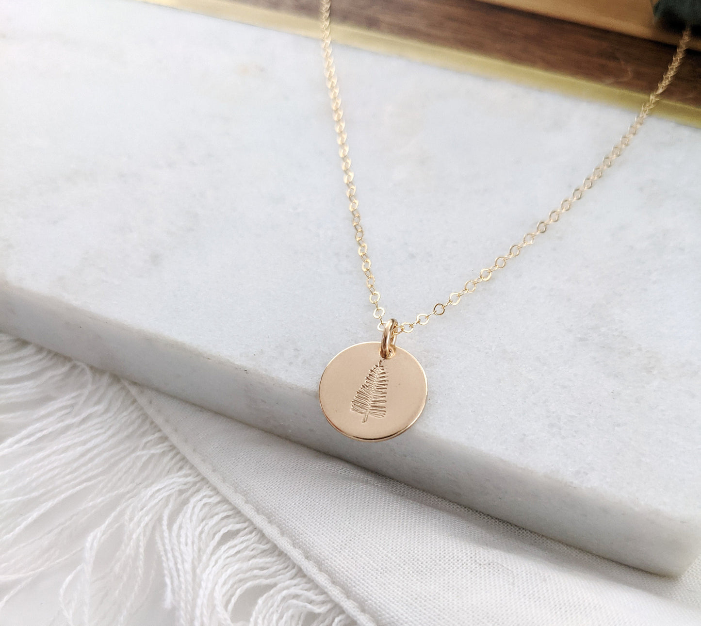 Pine Tree Necklace | Necklace for Strength